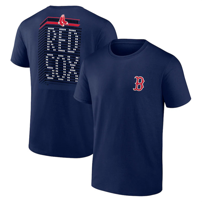 Men's Boston Red Sox Navy Iconic Bring It T-Shirt